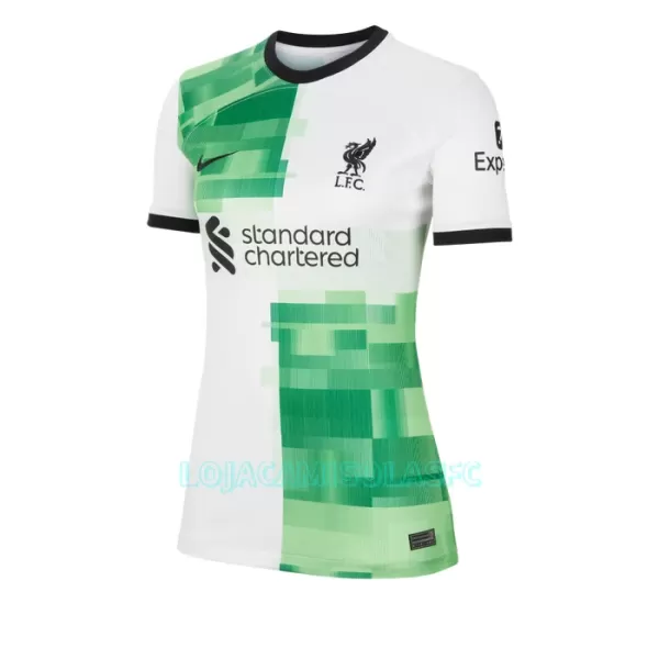 Camisola Liverpool Virgil 4 Mulher Equipamento 2ª 2023/24