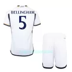 Camisola Real Madrid Bellingham 5 Criança Equipamento 1ª 2023/24