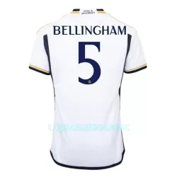 Camisola Real Madrid Bellingham 5 Criança Equipamento 1ª 2023/24