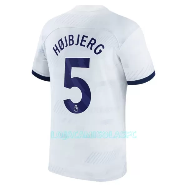 Camisola Tottenham Hotspur Hojbjerg 5 Homem Equipamento 1ª 2023/24