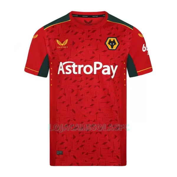 Camisola Wolverhampton Criança Equipamento 2ª 2023/24