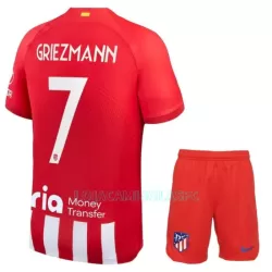 Camisola Atlético Madrid Griezmann 7 Criança Equipamento 1ª 2023/24 Camisola Atlético Madrid Griezmann 7 Criança Equipamento 1ª 2023/24