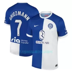 Camisola Atlético Madrid Griezmann 7 Homem Equipamento 2ª 2023/24 Camisola Atlético Madrid Griezmann 7 Homem Equipamento 2ª 2023/24