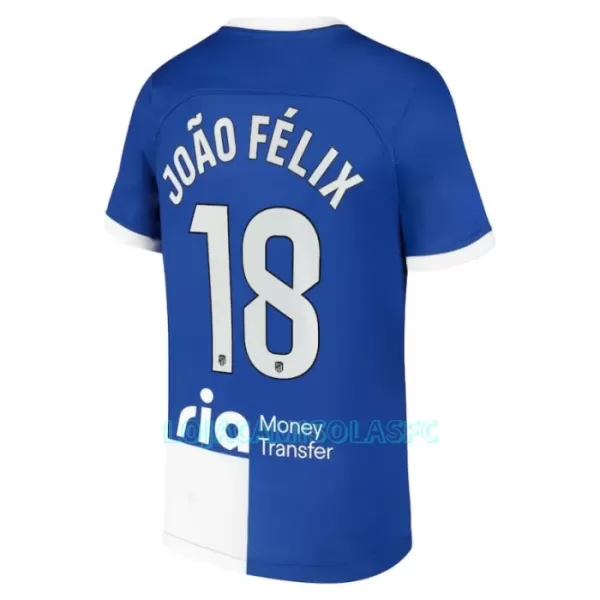 Camisola Atlético Madrid João Félix 18 Criança Equipamento 2ª 2023/24