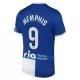 Camisola Atlético Madrid Memphis 9 Criança Equipamento 2ª 2023/24