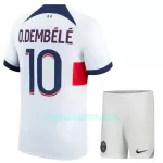 Camisola Paris Saint-Germain Dembele 10 Criança Equipamento 2ª 2023/24