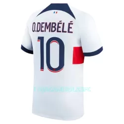 Camisola Paris Saint-Germain Dembele 10 Criança Equipamento 2ª 2023/24