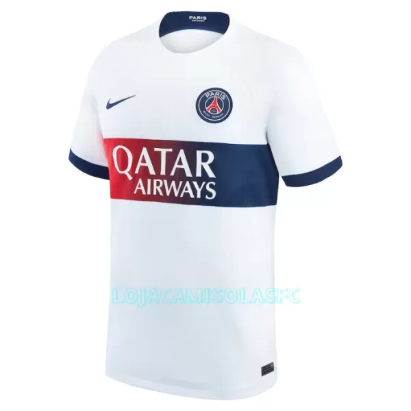 Camisola Paris Saint-Germain Dembele 10 Criança Equipamento 2ª 2023/24