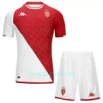 Camisola AS Monaco Criança Equipamento 1ª 2023/24
