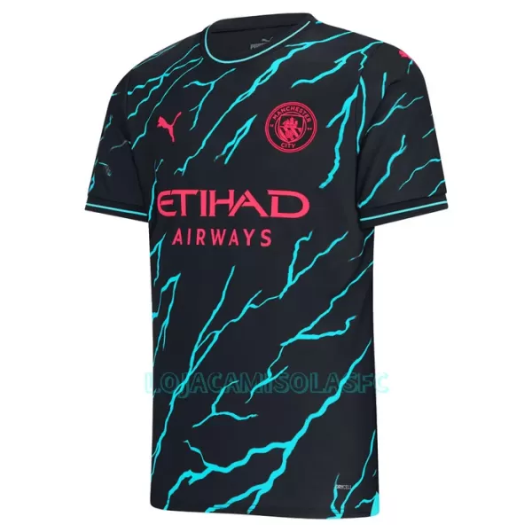Camisola Manchester City Bernardo 20 Criança Equipamento 3ª 2023/24