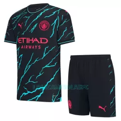 Camisola Manchester City Criança Equipamento 3ª 2023/24 Camisola Manchester City Criança Equipamento 3ª 2023/24
