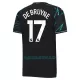 Camisola Manchester City De Bruyne 17 Criança Equipamento 3ª 2023/24