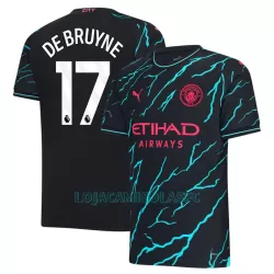 Camisola Manchester City De Bruyne 17 Homem Equipamento 3ª 2023/24 Camisola Manchester City De Bruyne 17 Homem Equipamento 3ª 2023/24