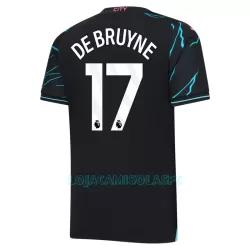 Camisola Manchester City De Bruyne 17 Homem Equipamento 3ª 2023/24