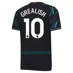 Camisola Manchester City Grealish 10 Criança Equipamento 3ª 2023/24
