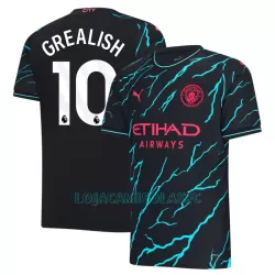 Camisola Manchester City Grealish 10 Homem Equipamento 3ª 2023/24 Camisola Manchester City Grealish 10 Homem Equipamento 3ª 2023/24