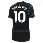 Camisola Manchester City Grealish 10 Mulher Equipamento 3ª 2023/24