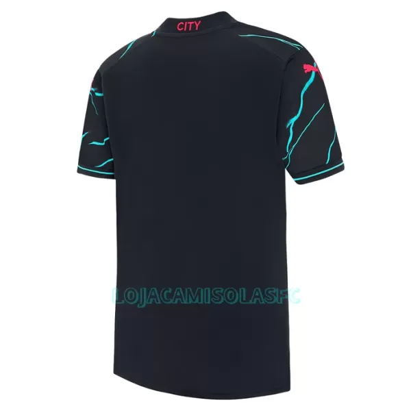 Camisola Manchester City Homem Equipamento 3ª 2023/24