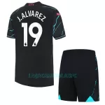 Camisola Manchester City J. Alvarez 19 Criança Equipamento 3ª 2023/24