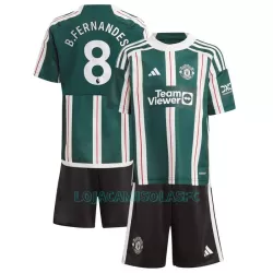 Camisola Manchester United Bruno Fernandes 8 Criança Equipamento 2ª 2023/24 Camisola Manchester United Bruno Fernandes 8 Criança Equipamento 2ª 2023/24
