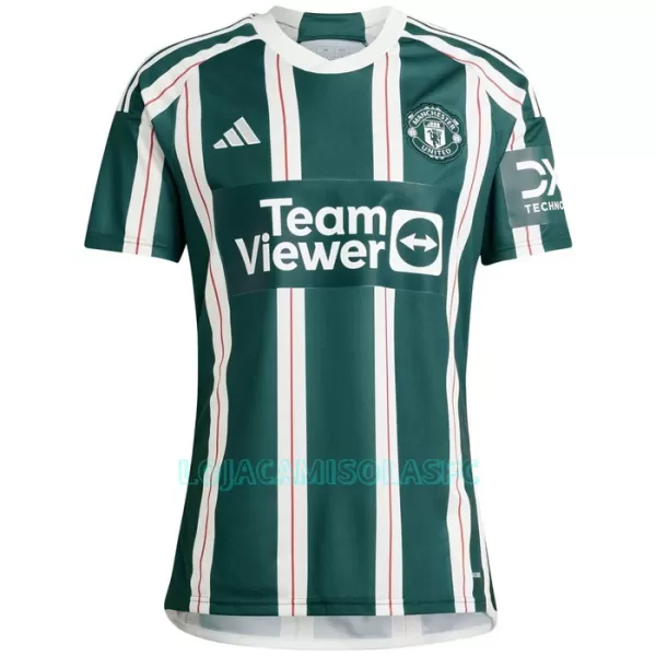 Camisola Manchester United Bruno Fernandes 8 Homem Equipamento 2ª 2023/24