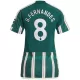 Camisola Manchester United Bruno Fernandes 8 Mulher Equipamento 2ª 2023/24