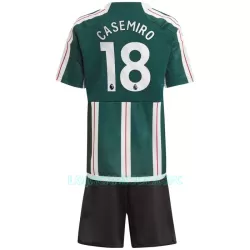 Camisola Manchester United Casemiro 18 Criança Equipamento 2ª 2023/24