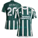 Camisola Manchester United Dalot 20 Homem Equipamento 2ª 2023/24