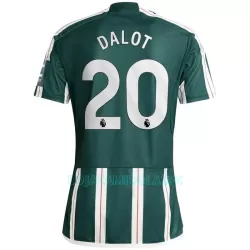 Camisola Manchester United Dalot 20 Homem Equipamento 2ª 2023/24
