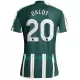 Camisola Manchester United Dalot 20 Homem Equipamento 2ª 2023/24