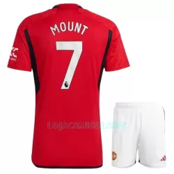 Camisola Manchester United Mount 7 Criança Equipamento 1ª 2023/24
