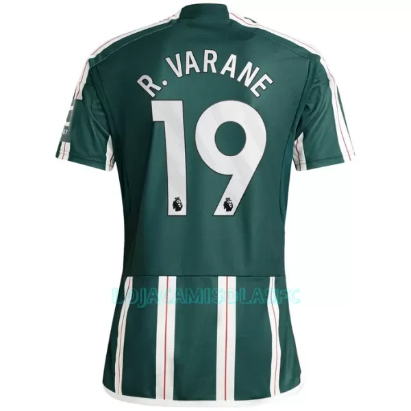 Camisola Manchester United R. Varane 19 Homem Equipamento 2ª 2023/24