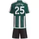 Camisola Manchester United Sancho 25 Criança Equipamento 2ª 2023/24