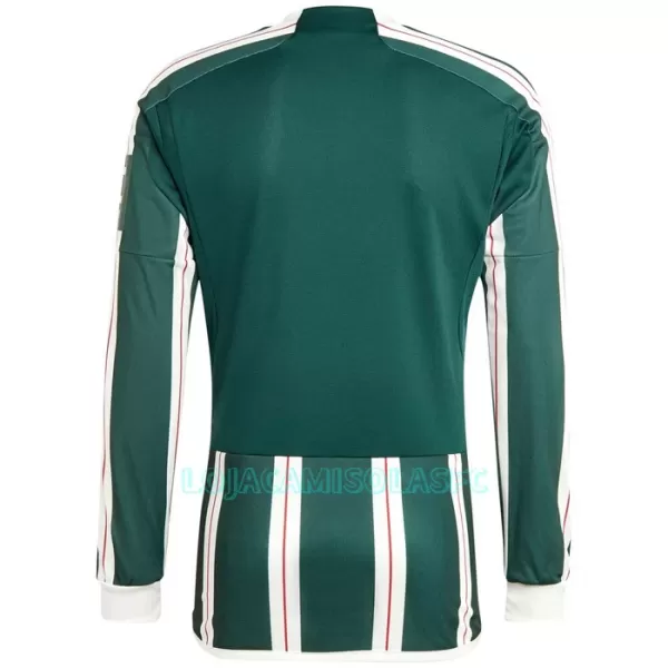 Camisola Manga Comprida Manchester United Homem Equipamento 2ª 2023/24
