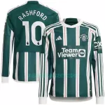 Camisola Manga Comprida Manchester United Rashford 10 Homem Equipamento 2ª 2023/24