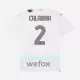 Camisola AC Milan Calabria 2 Criança Equipamento 2ª 2023/24