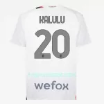 Camisola AC Milan Kalulu 20 Homem Equipamento 2ª 2023/24
