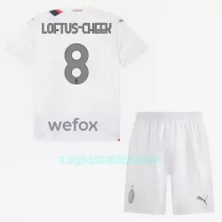 Camisola AC Milan Loftus-Cheek 8 Criança Equipamento 2ª 2023/24