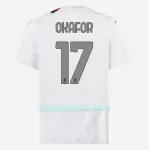 Camisola AC Milan Okafor 17 Homem Equipamento 2ª 2023/24