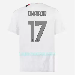 Camisola AC Milan Okafor 17 Homem Equipamento 2ª 2023/24