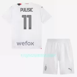 Camisola AC Milan Pulisic 11 Criança Equipamento 2ª 2023/24 Camisola AC Milan Pulisic 11 Criança Equipamento 2ª 2023/24