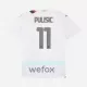 Camisola AC Milan Pulisic 11 Criança Equipamento 2ª 2023/24