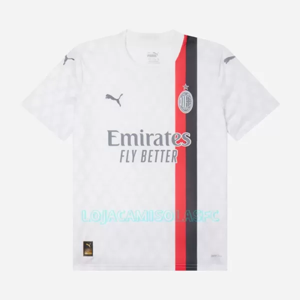 Camisola AC Milan Pulisic 11 Criança Equipamento 2ª 2023/24
