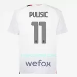 Camisola AC Milan Pulisic 11 Homem Equipamento 2ª 2023/24
