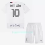 Camisola AC Milan Rafael Leao 10 Criança Equipamento 2ª 2023/24