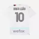 Camisola AC Milan Rafael Leao 10 Criança Equipamento 2ª 2023/24