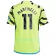 Camisola Arsenal Martinelli 11 Criança Equipamento 2ª 2023/24