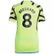 Camisola Arsenal Ødegaard 8 Mulher Equipamento 2ª 2023/24