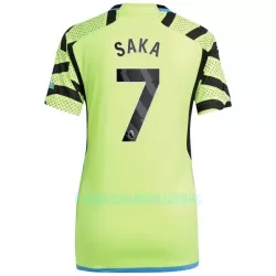 Camisola Arsenal Saka 7 Mulher Equipamento 2ª 2023/24
