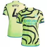 Camisola Arsenal White 4 Homem Equipamento 2ª 2023/24
